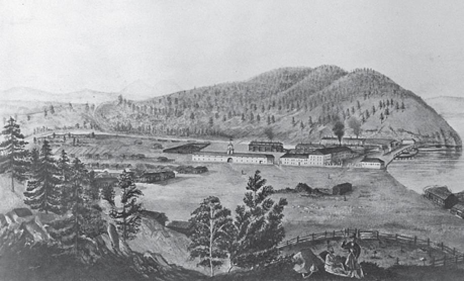 Златоустовский завод в 1810 году